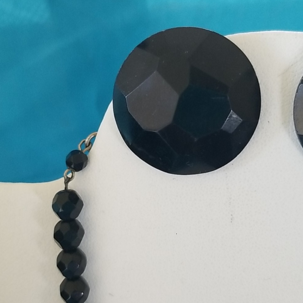 🖤VINTAGE AUSTRIAN NECKLACE AND EARRINGS - Picture 4 of 9